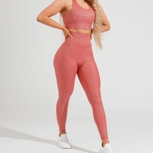 Buffbunny Mirage Gold Bossy Rosa Legging S